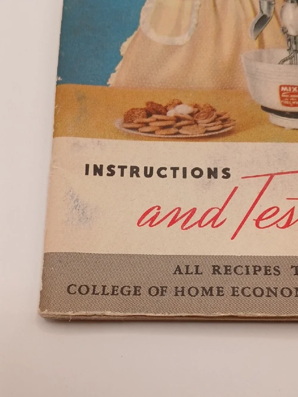 1948 Hamilton Beach Food Mixer Instruction & Recipes Booklet